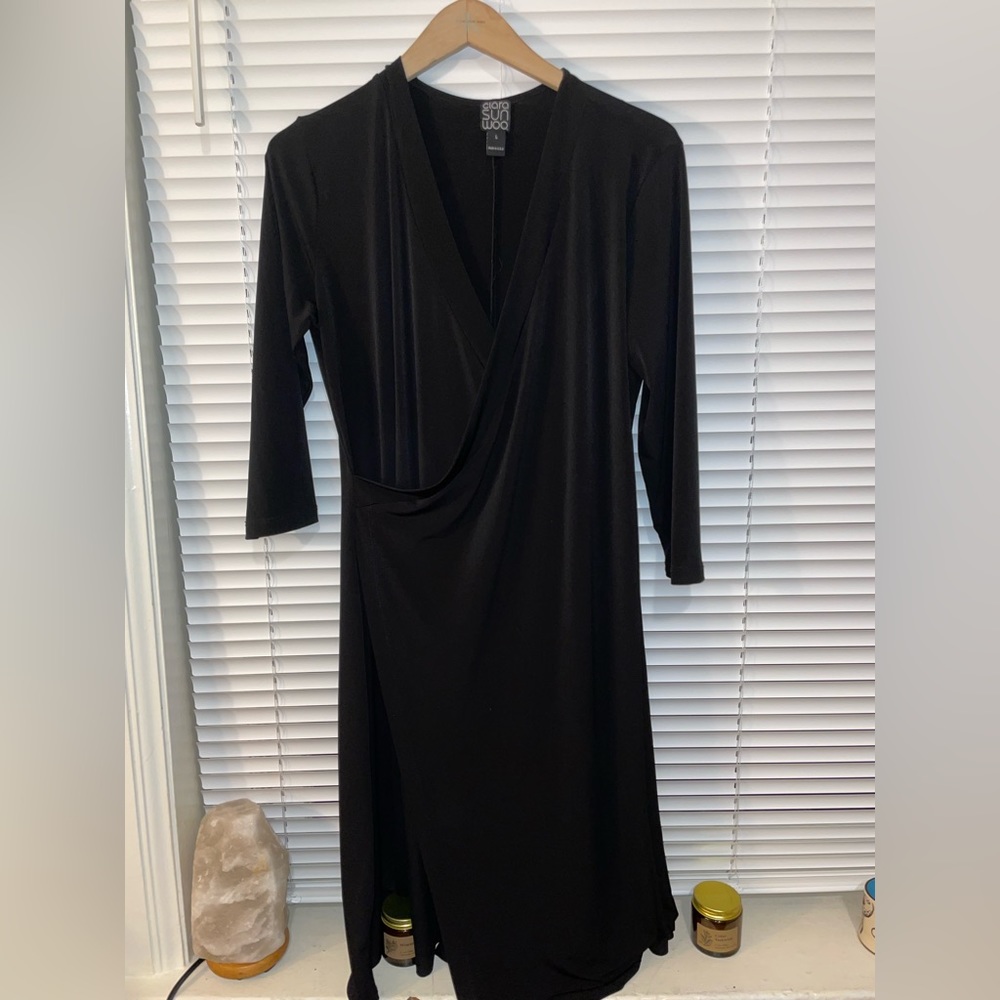 Black Clara Sun Woo dress - size L.